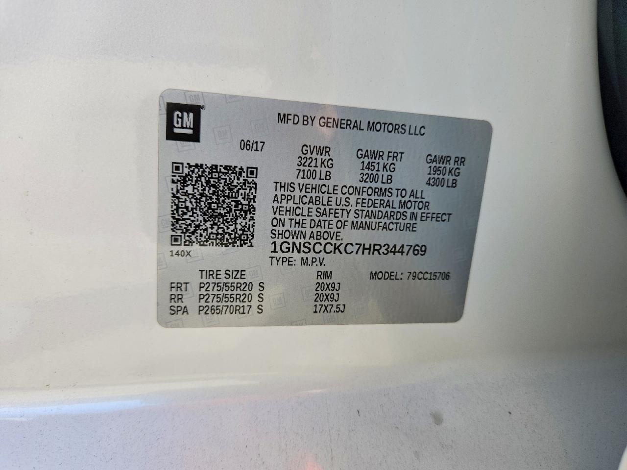 2017 Chevrolet Tahoe C1500 Premier - zdjęcie 13