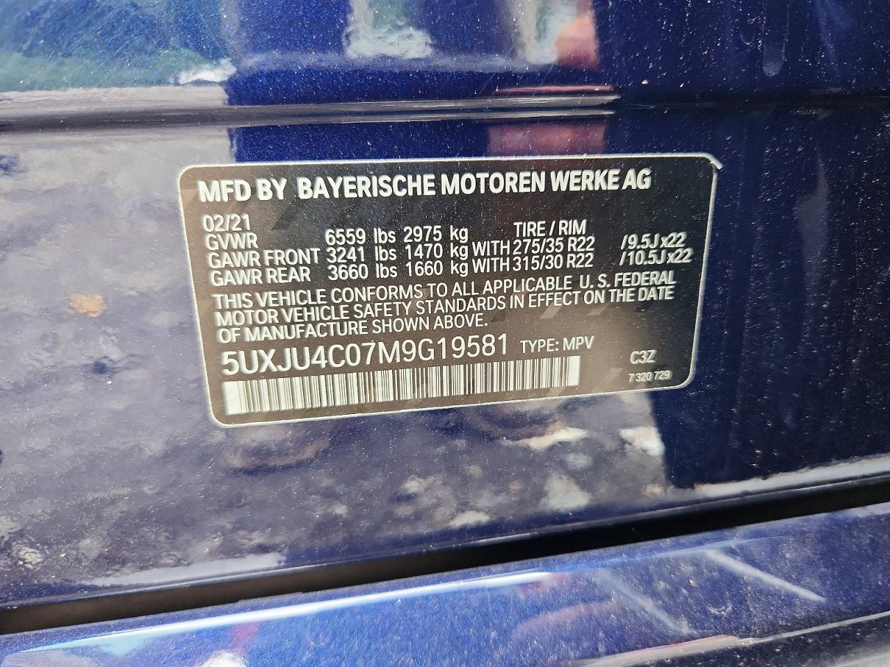 2021 BMW X5 M - zdjęcie 13