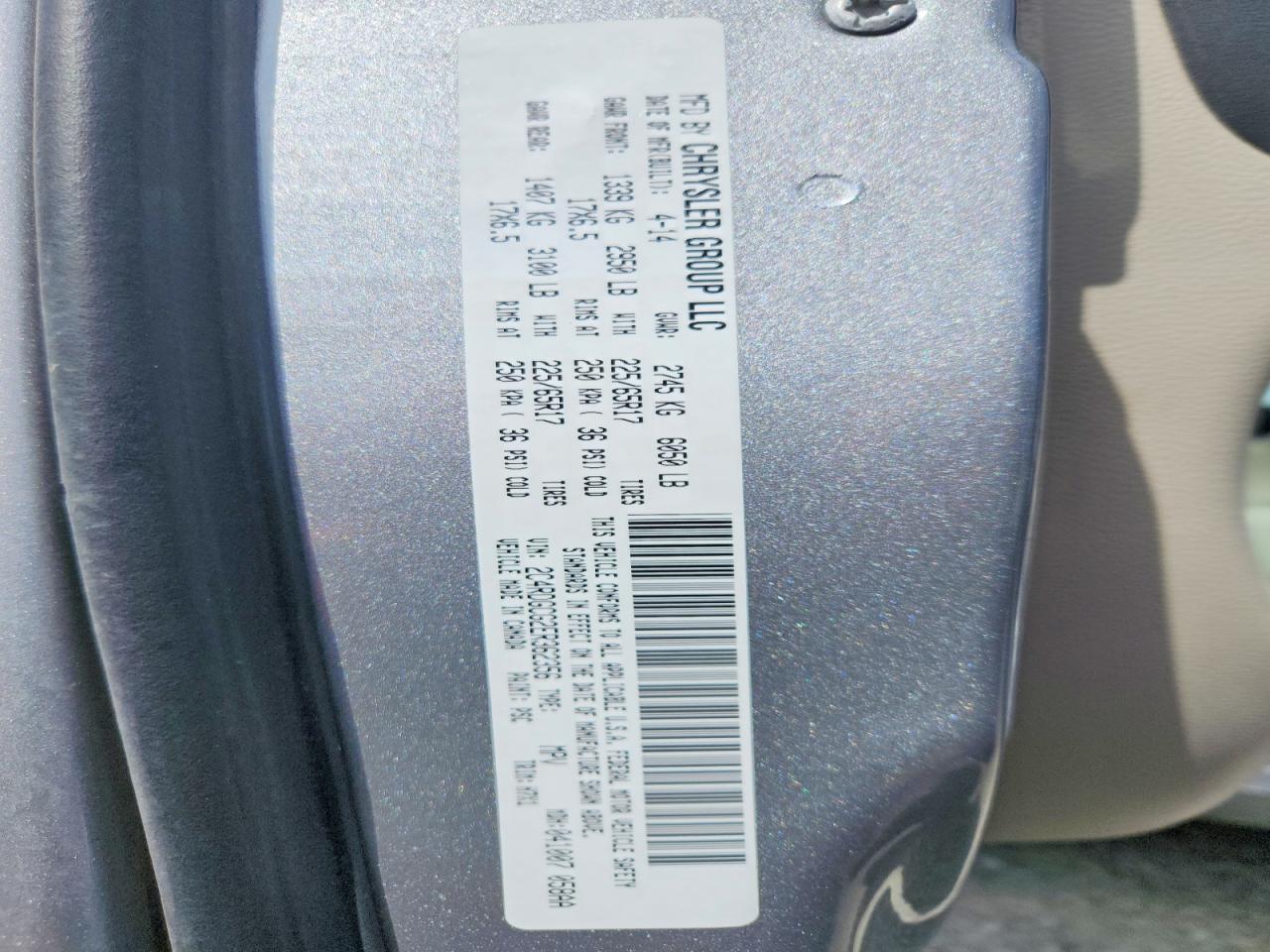 2014 Dodge Grand Caravan Sxt - zdjęcie 14