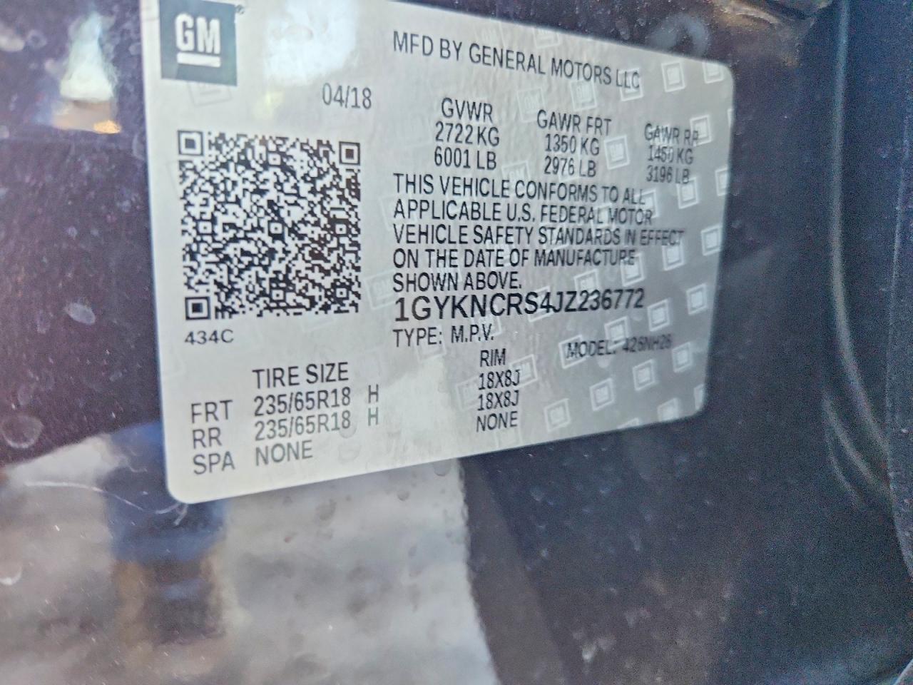 2018 Cadillac Xt5 Luxury - zdjęcie 14