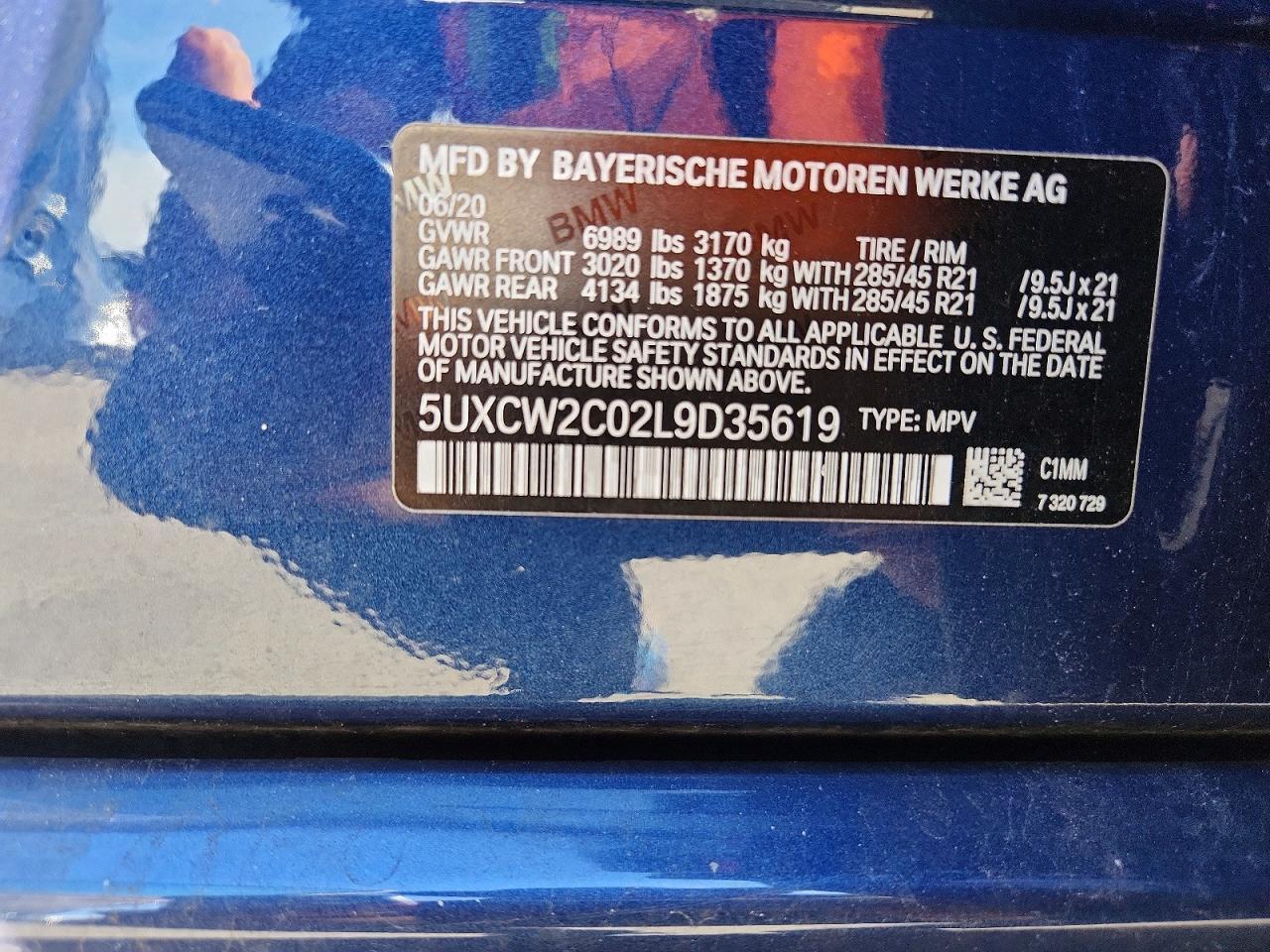 2020 BMW X7 xDrive40I - zdjęcie 13