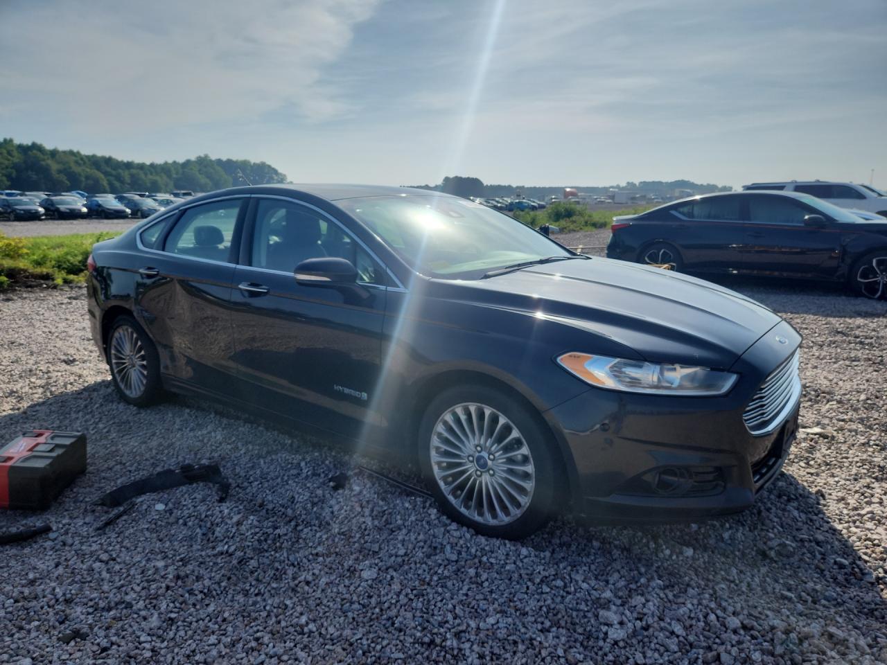 2014 Ford Fusion Titanium Hev - zdjęcie 4