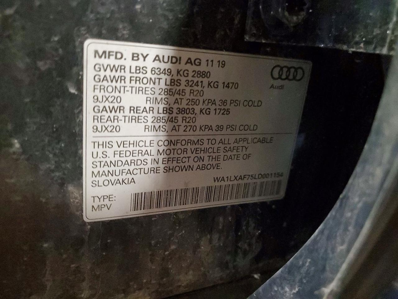 2020 Audi Q7 Premium Plus - zdjęcie 13