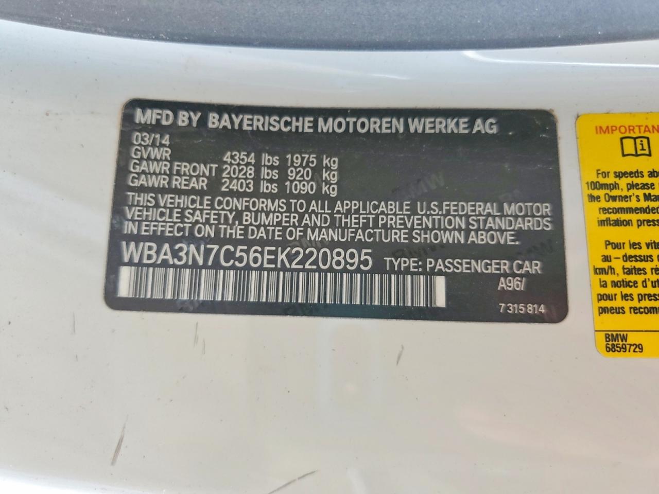 2014 BMW 428 I - zdjęcie 12