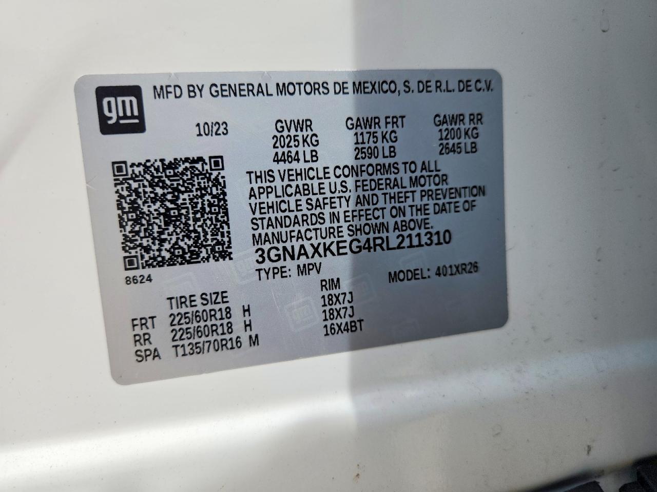 2024 Chevrolet Equinox Lt - zdjęcie 14