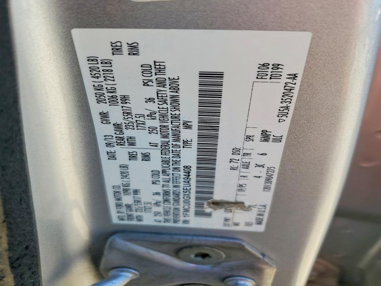 2014 Ford Escape Se - zdjęcie 12