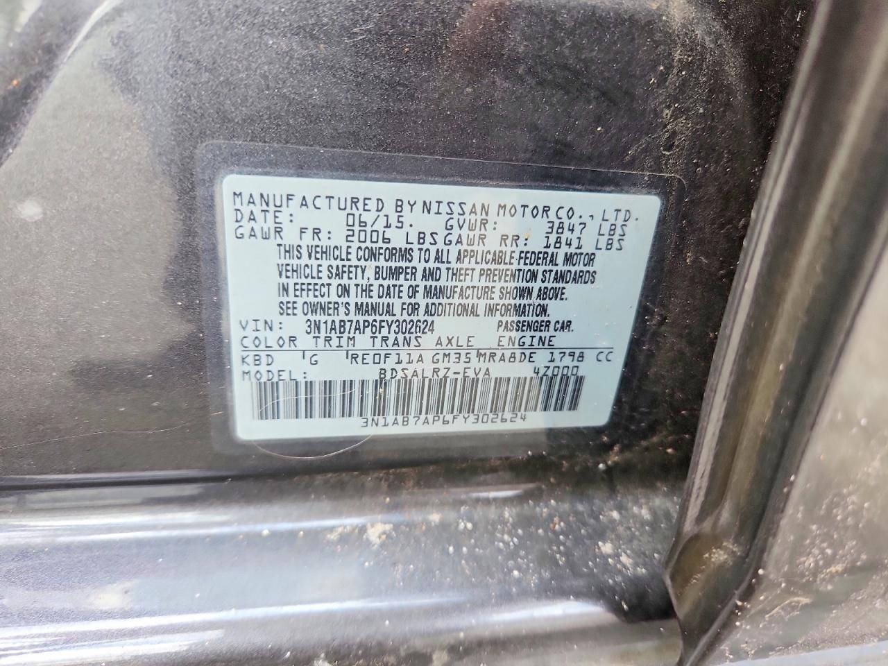 2015 Nissan Sentra Sr - zdjęcie 12