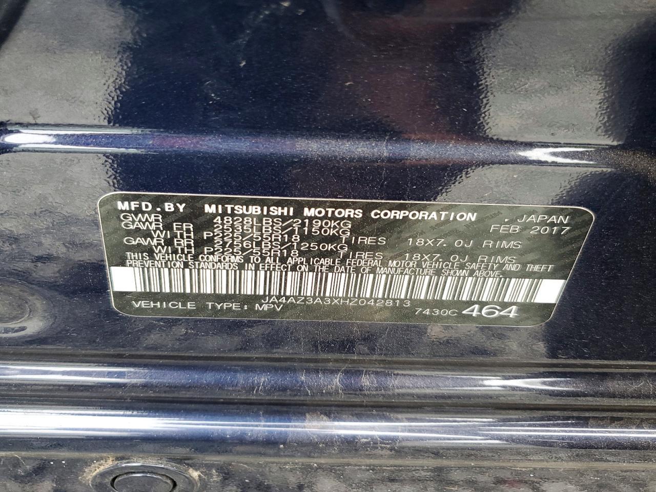 2017 Mitsubishi Outlander Se - zdjęcie 14
