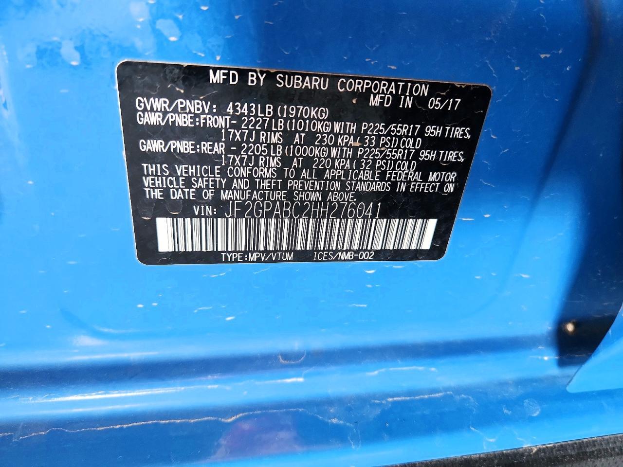 2017 Subaru Crosstrek Premium - zdjęcie 13