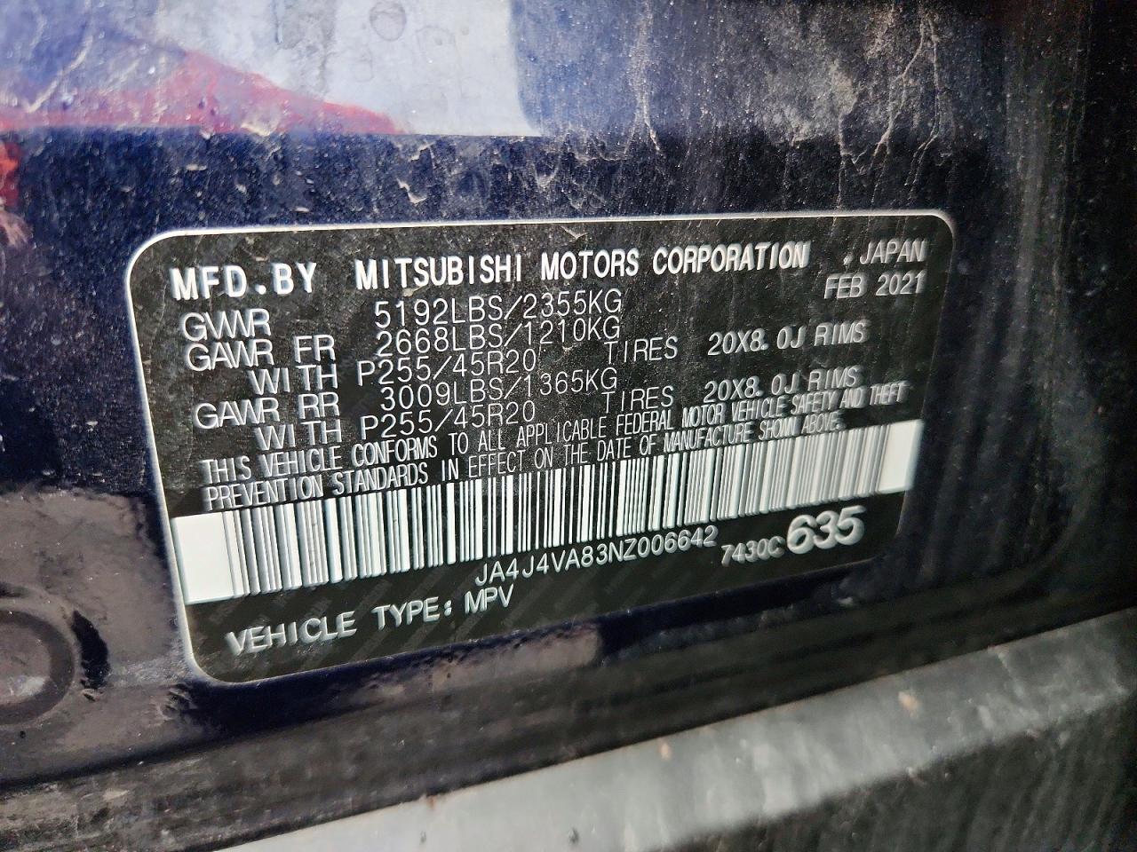 2022 Mitsubishi Outlander Sel - zdjęcie 14