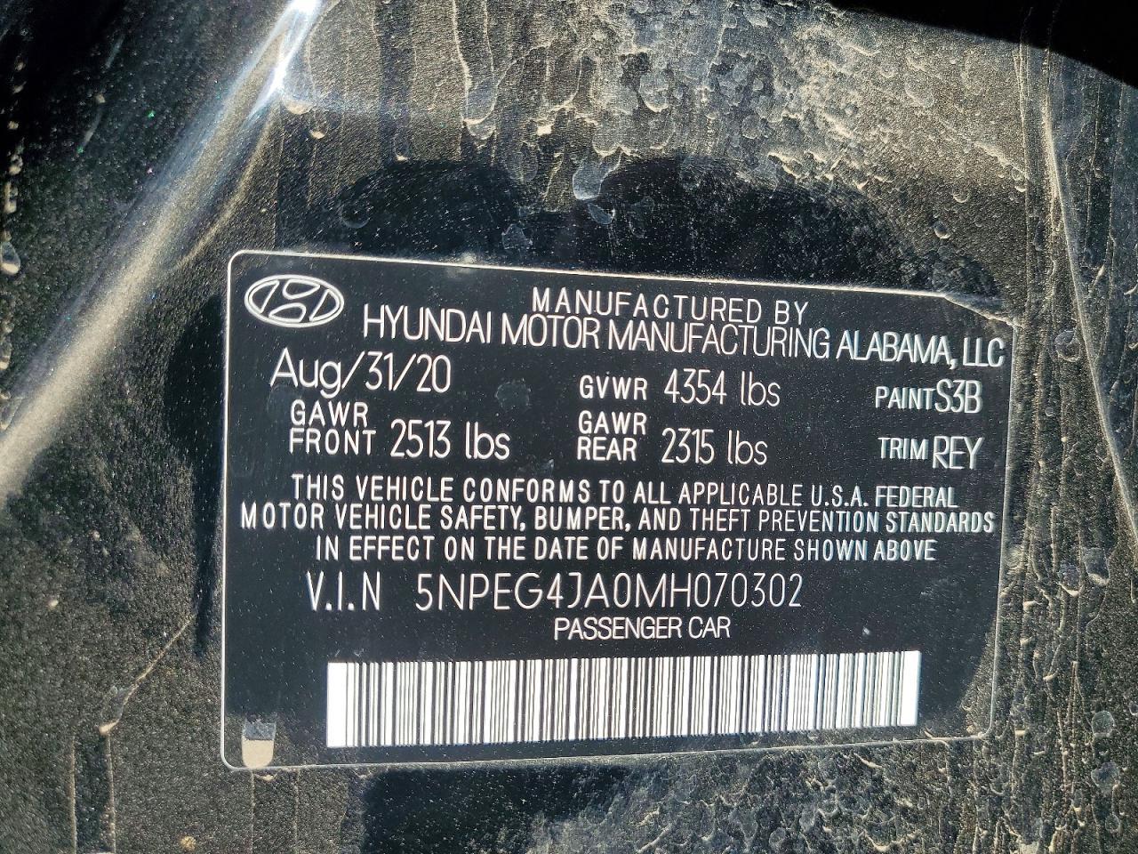 2021 Hyundai Sonata Se - zdjęcie 12