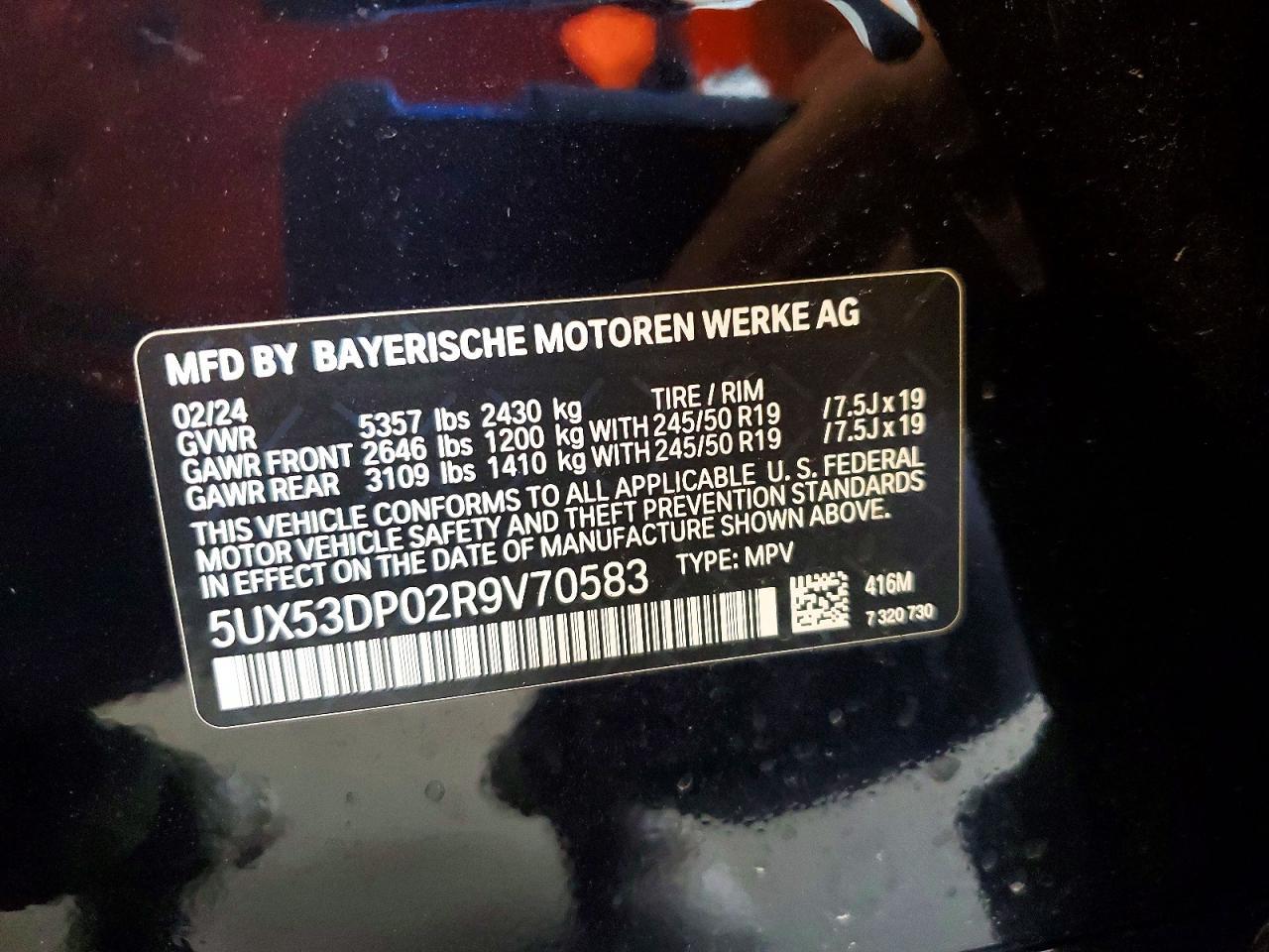 2024 BMW X3 xDrive30I - zdjęcie 14