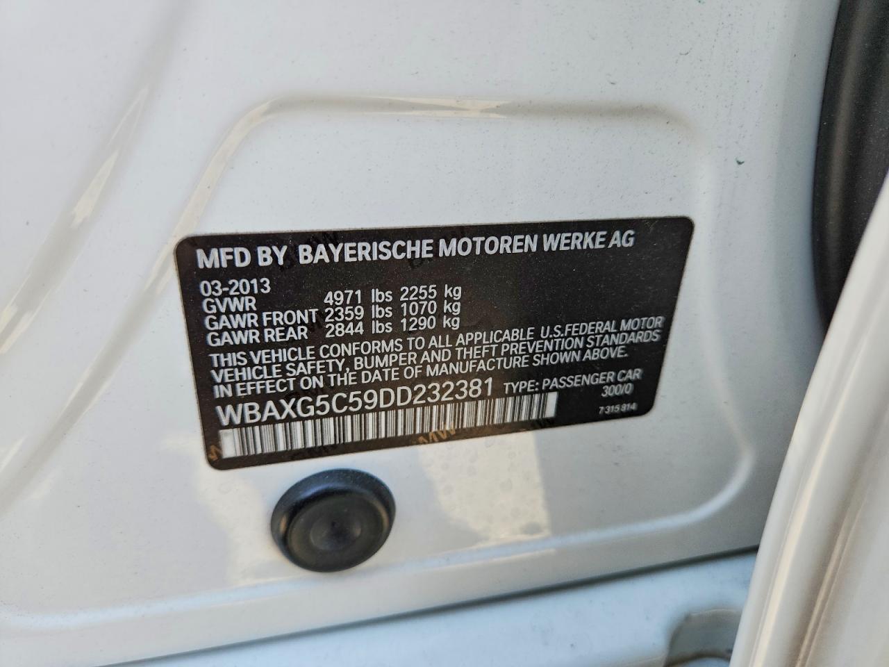 2013 BMW 528 I - zdjęcie 12