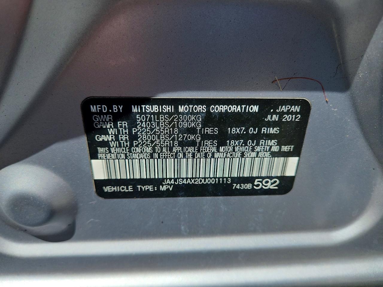 2013 Mitsubishi Outlander Gt - zdjęcie 14