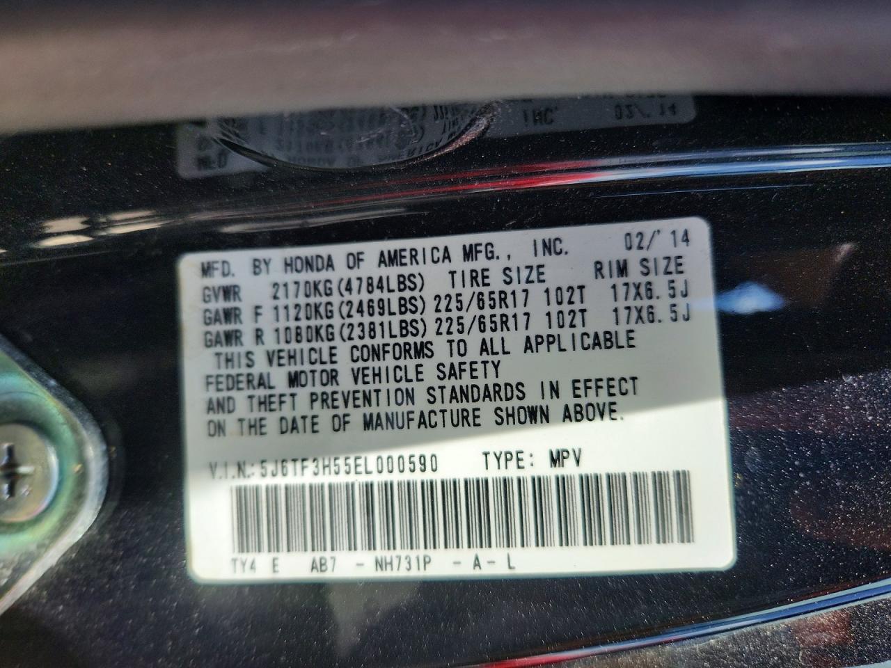 2014 Honda Crosstour Exl - zdjęcie 12
