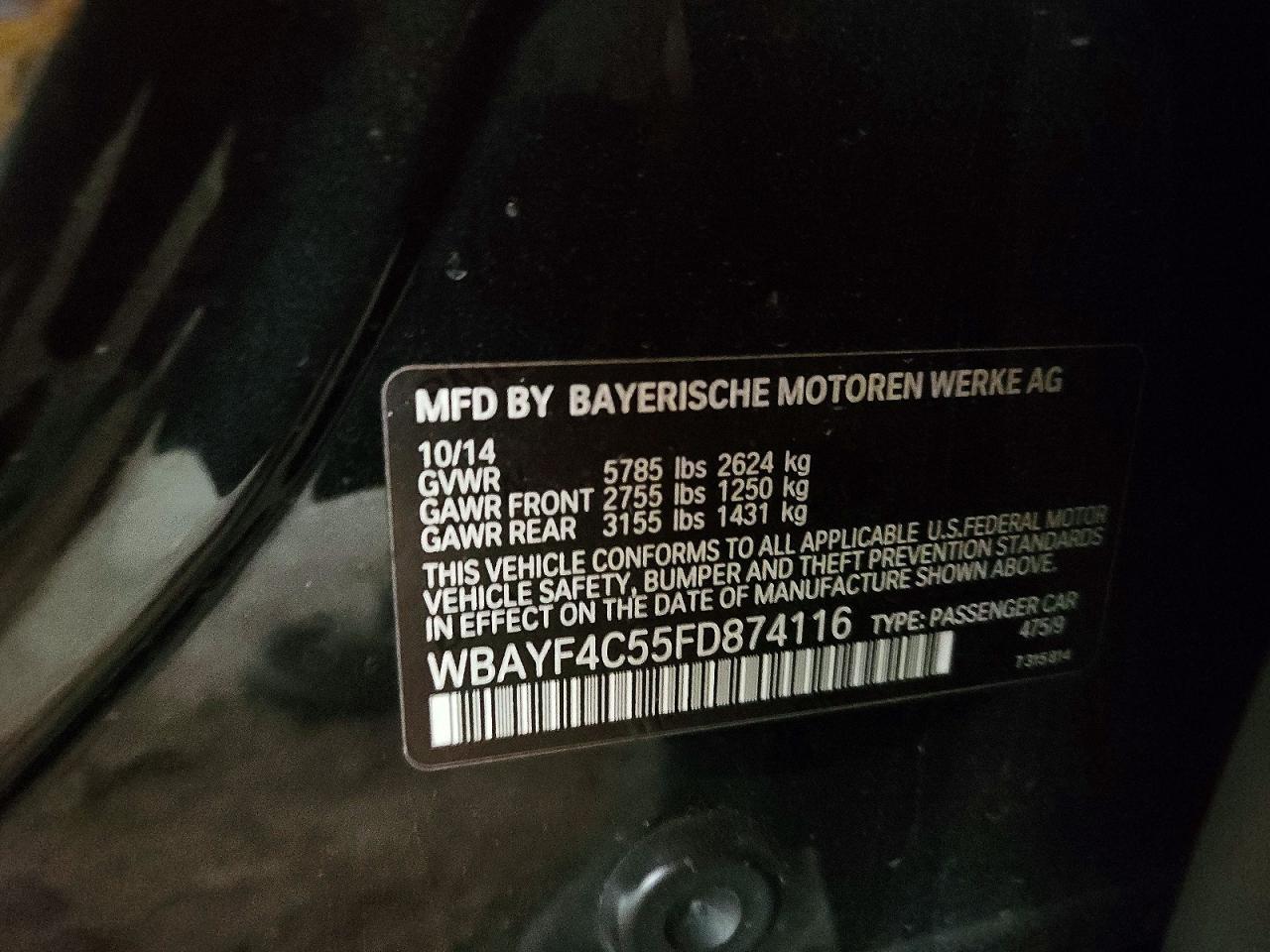 2015 BMW Seria 7 740Li - zdjęcie 12
