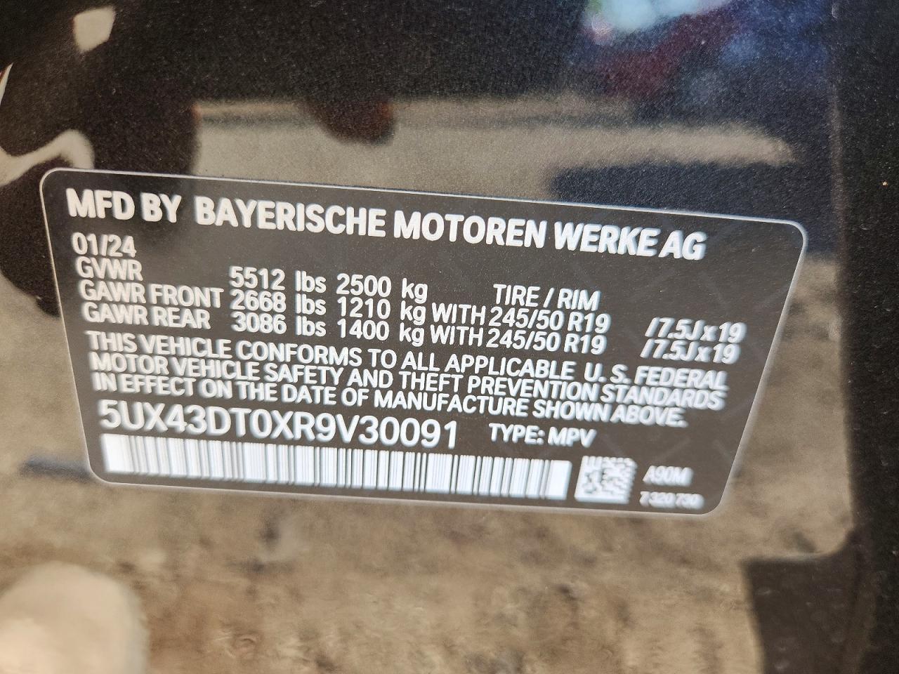 2024 BMW X4 M40I - zdjęcie 13