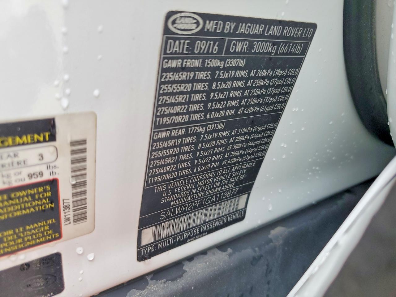 2016 Land Rover Range Rover Sport Hse - zdjęcie 13