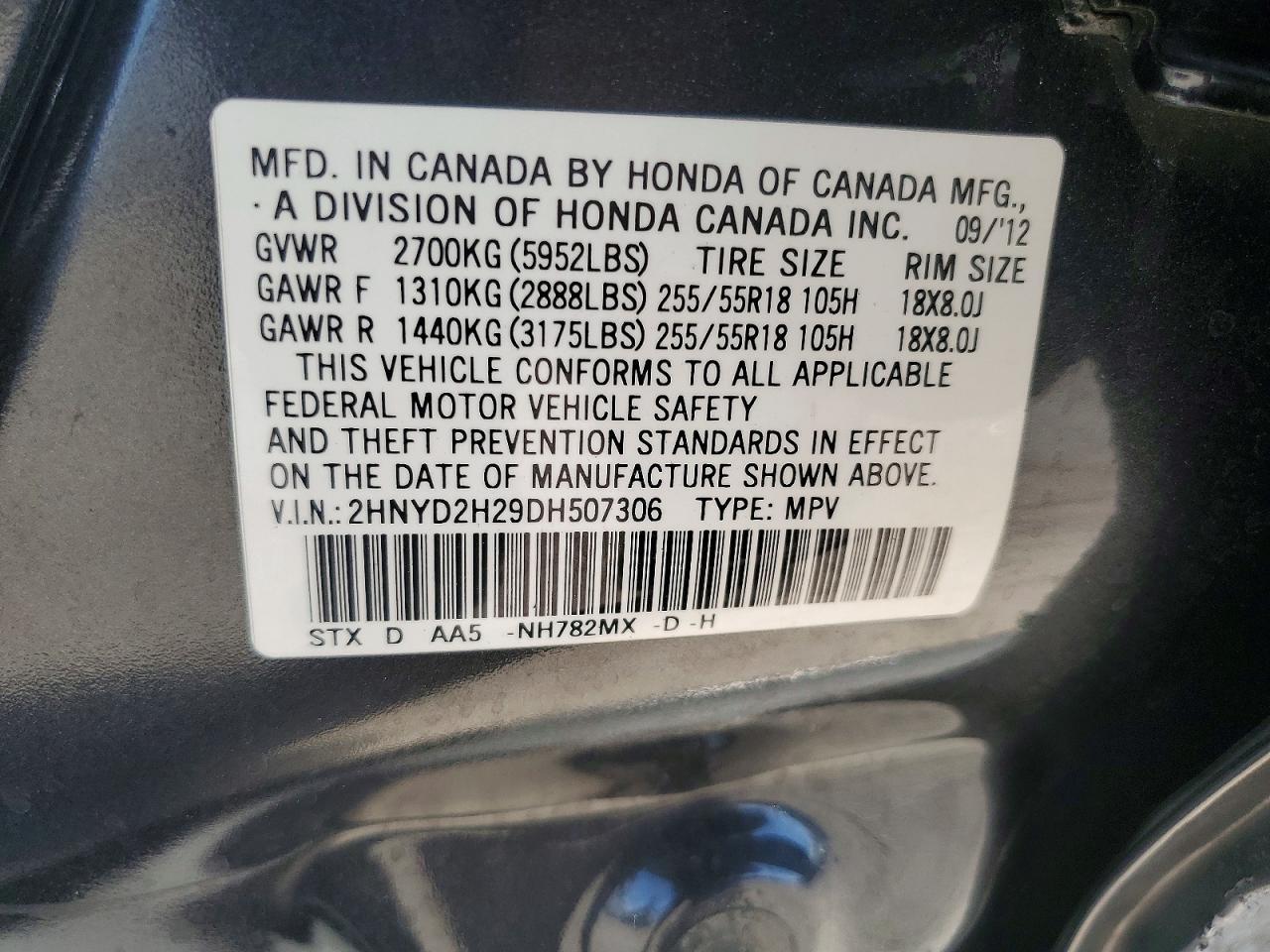 2013 Acura Mdx - zdjęcie 13