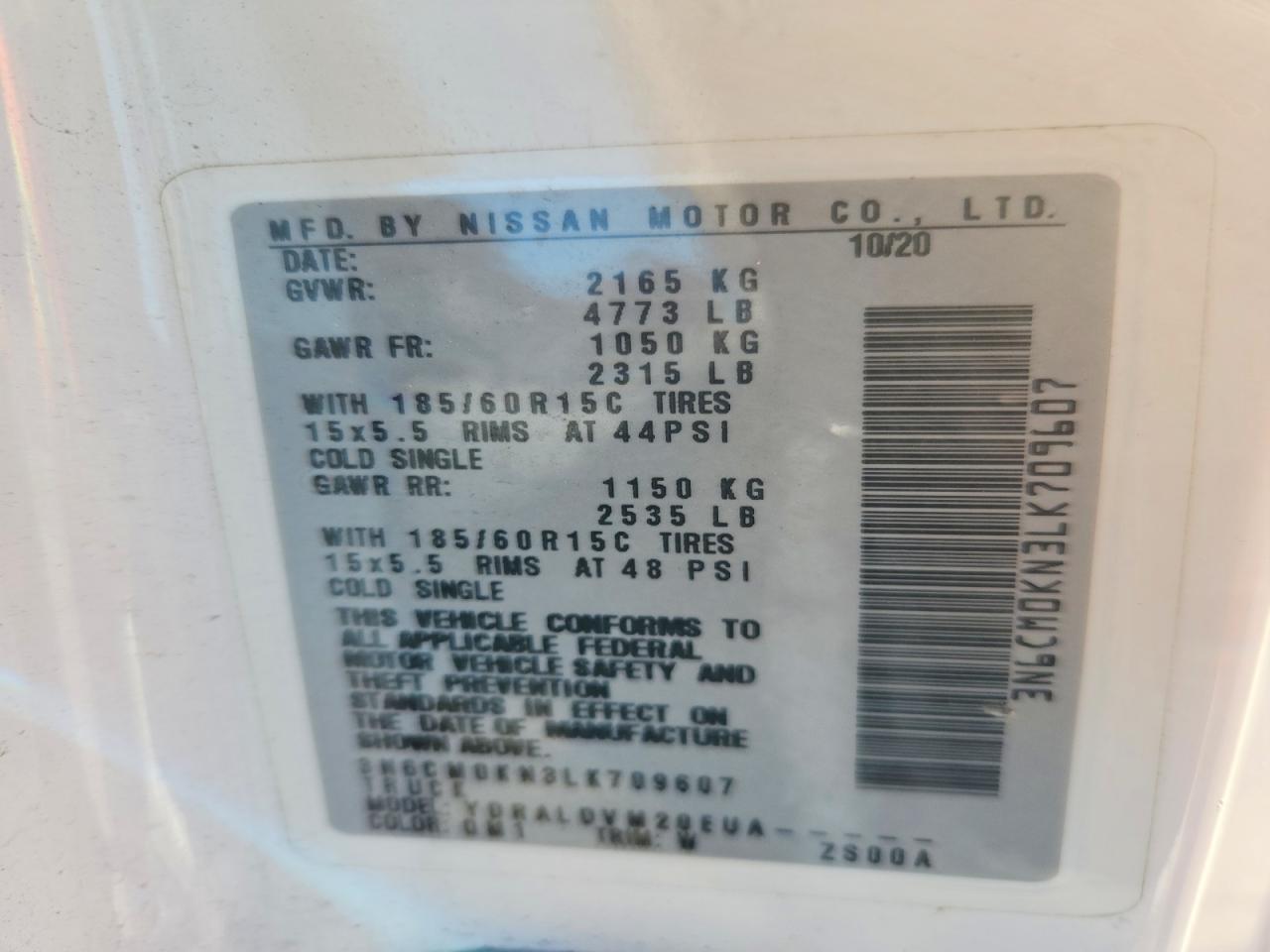 2020 Nissan Nv200 S - zdjęcie 13