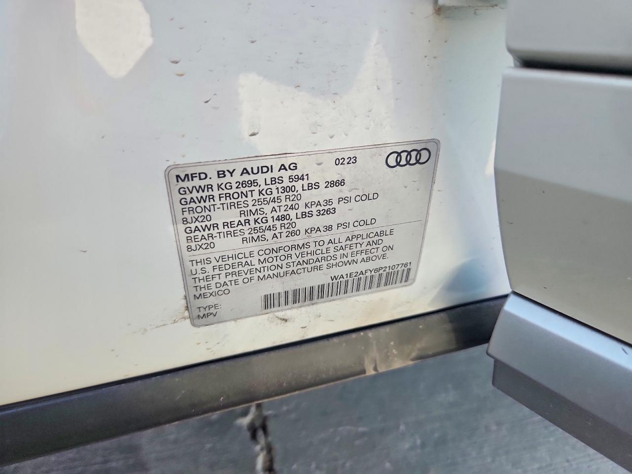 2023 Audi Q5 E - zdjęcie 14