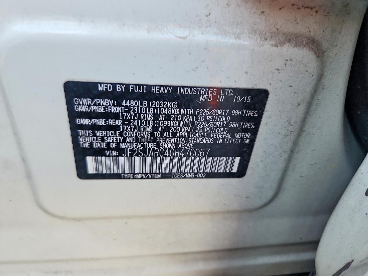2016 Subaru Forester 2.5I Limited - zdjęcie 13