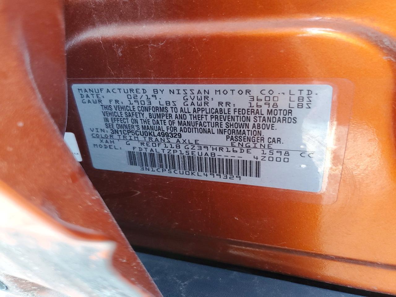 2019 Nissan Kicks Sr - zdjęcie 13