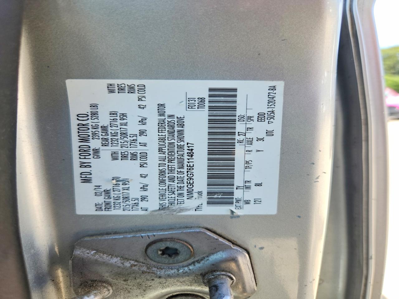 2014 Ford Transit Connect Titanium - zdjęcie 14
