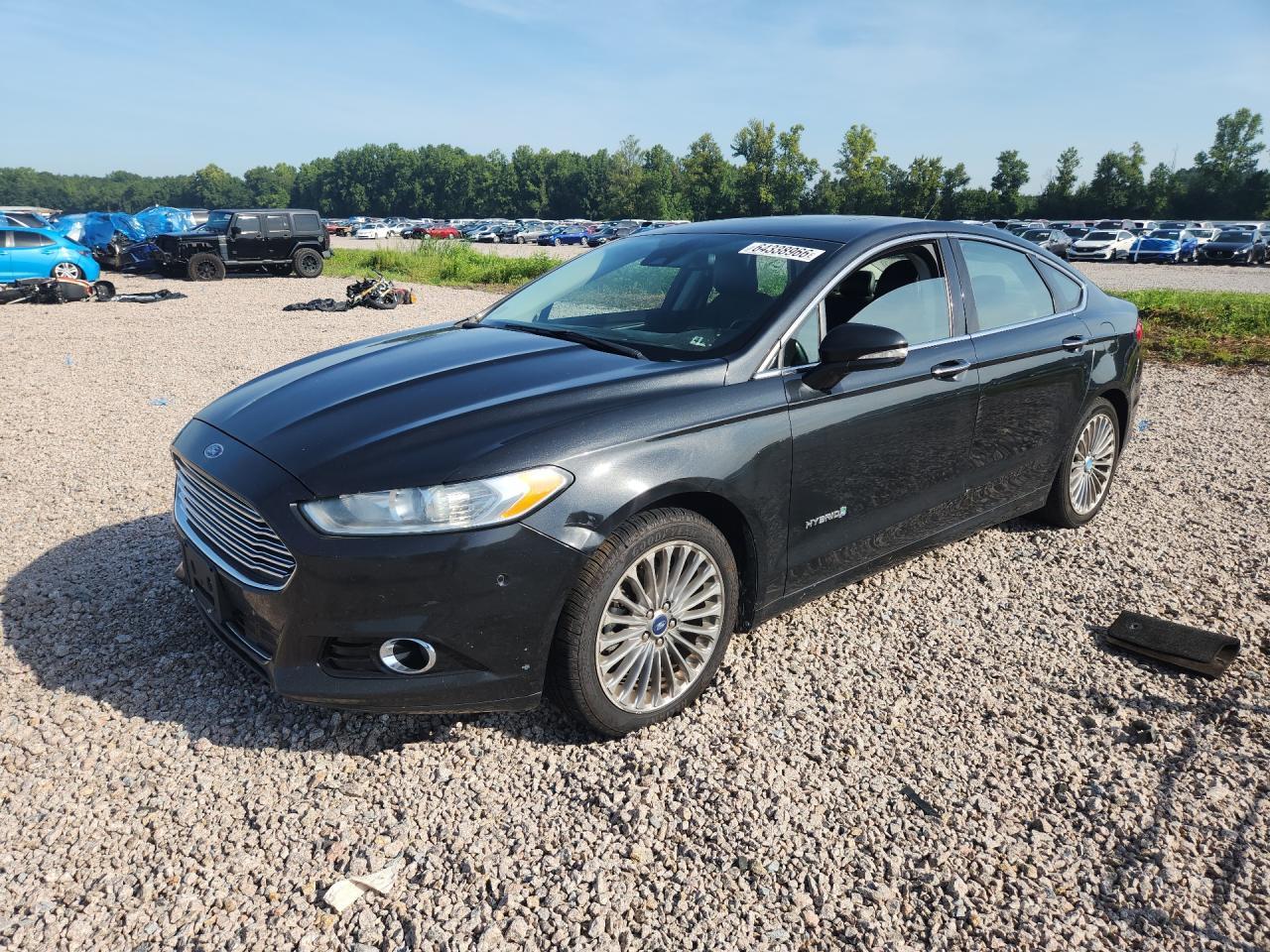 2014 Ford Fusion Titanium Hev - zdjęcie główne