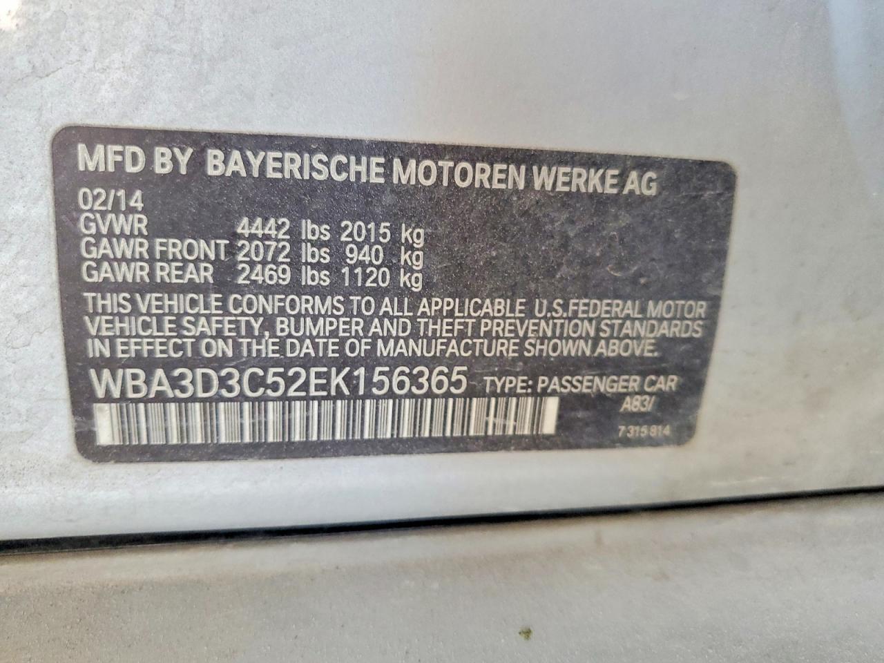 2014 BMW 328 D - zdjęcie 12