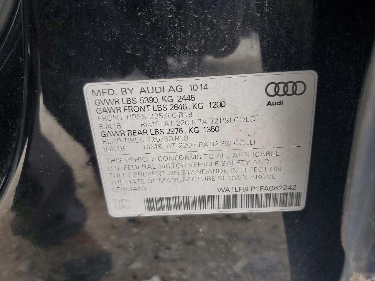 2015 Audi Q5 Premium Plus - zdjęcie 13