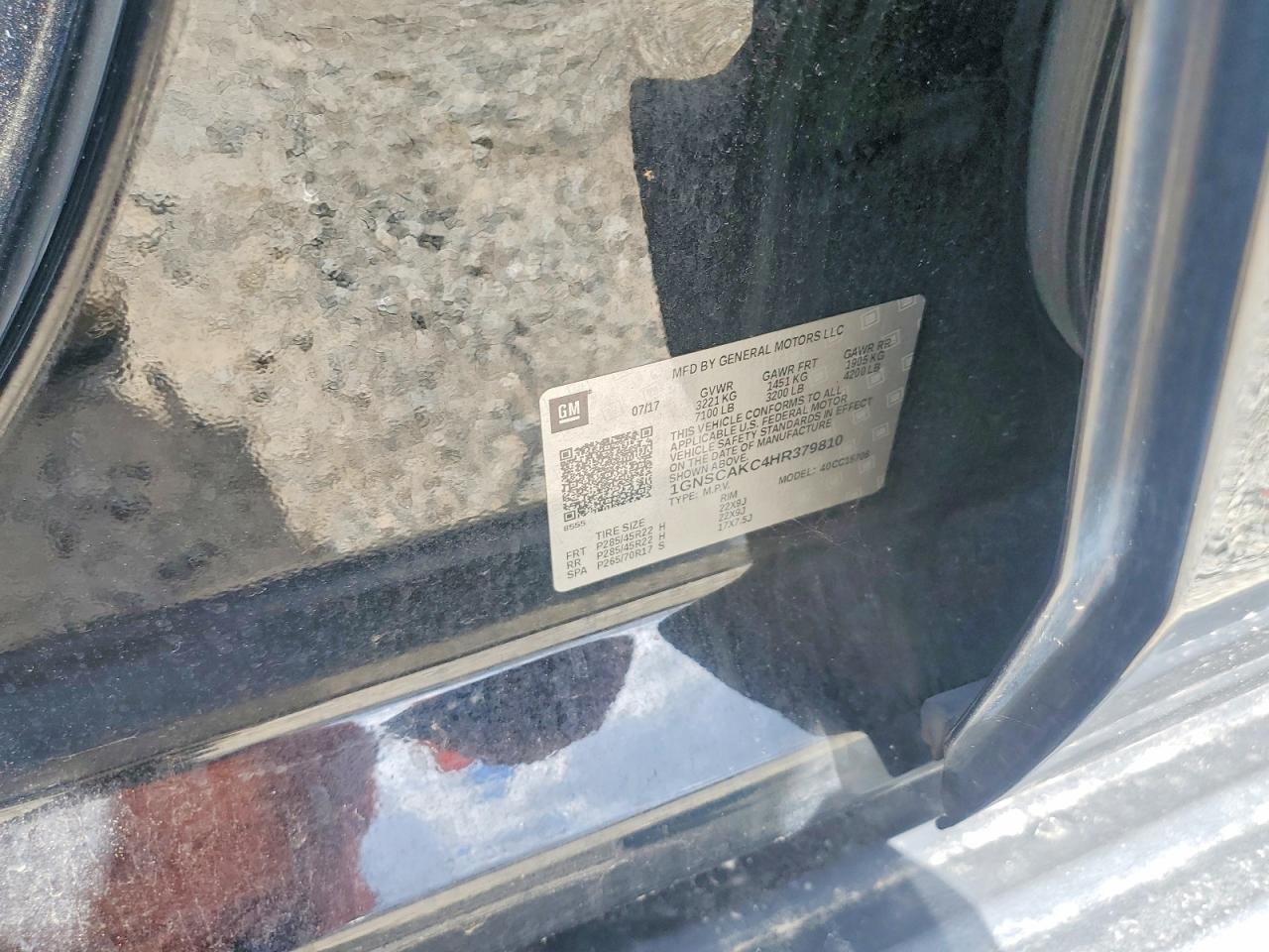 2017 Chevrolet Tahoe C1500 Ls - zdjęcie 13