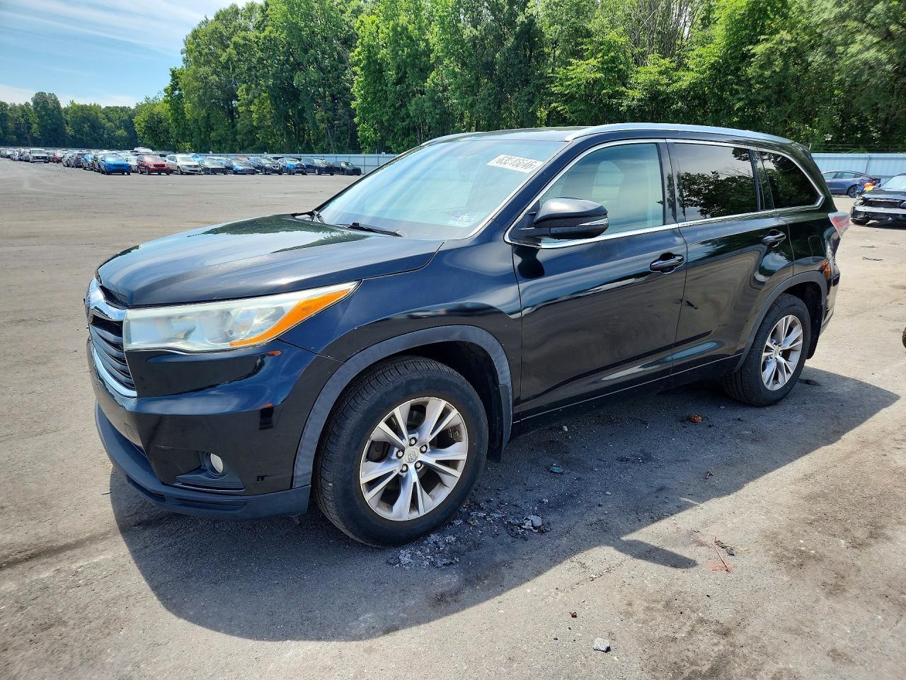 2014 Toyota Highlander Xle - zdjęcie główne