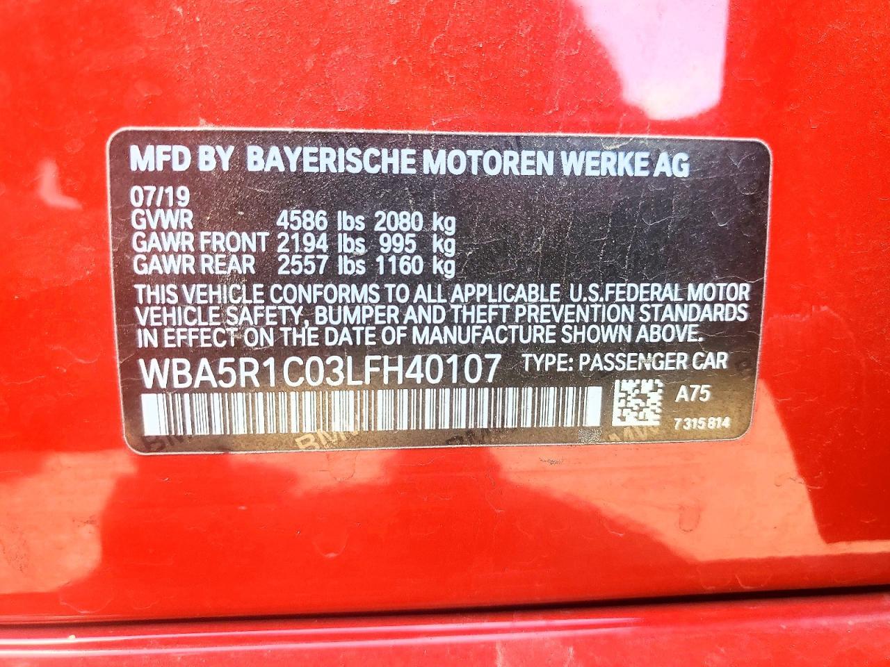 2020 BMW 330I - zdjęcie 12