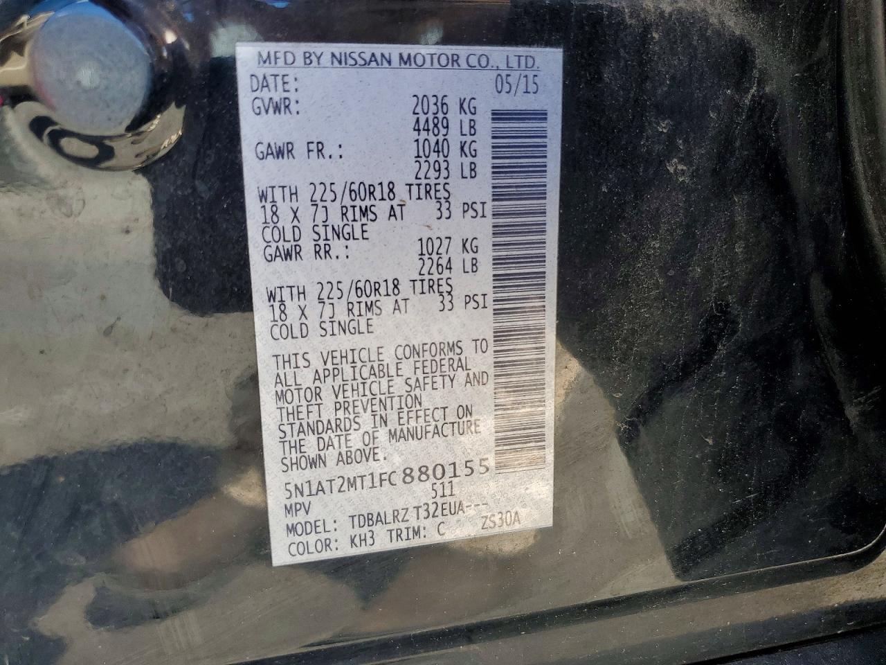 2015 Nissan Rogue Sl - zdjęcie 13