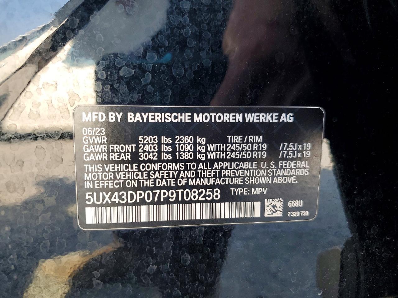 2023 BMW X3 Sdrive30I - zdjęcie 12