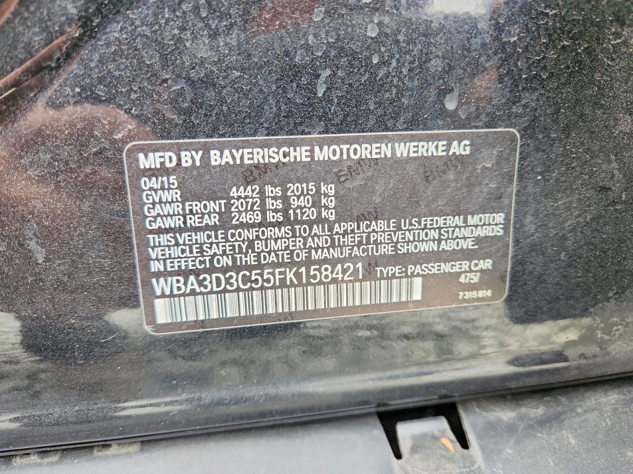 2015 BMW 328 D - zdjęcie 12