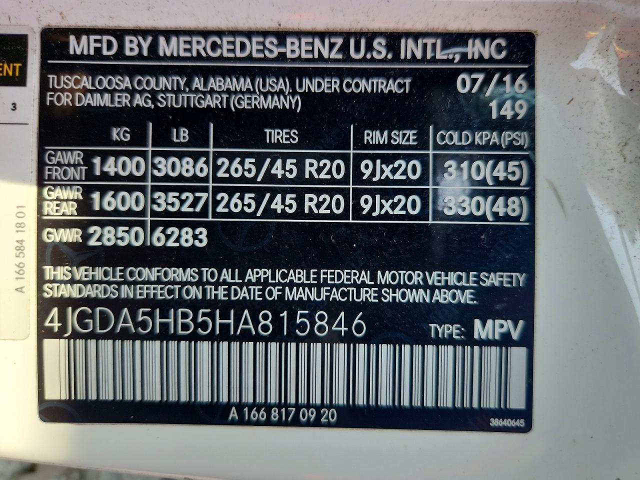 2017 Mercedes-Benz Gle 350 4Matic - zdjęcie 13