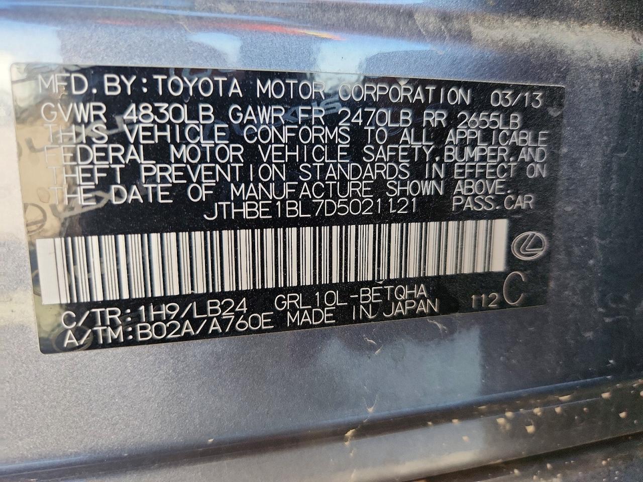 2013 Lexus Gs 350 - zdjęcie 14