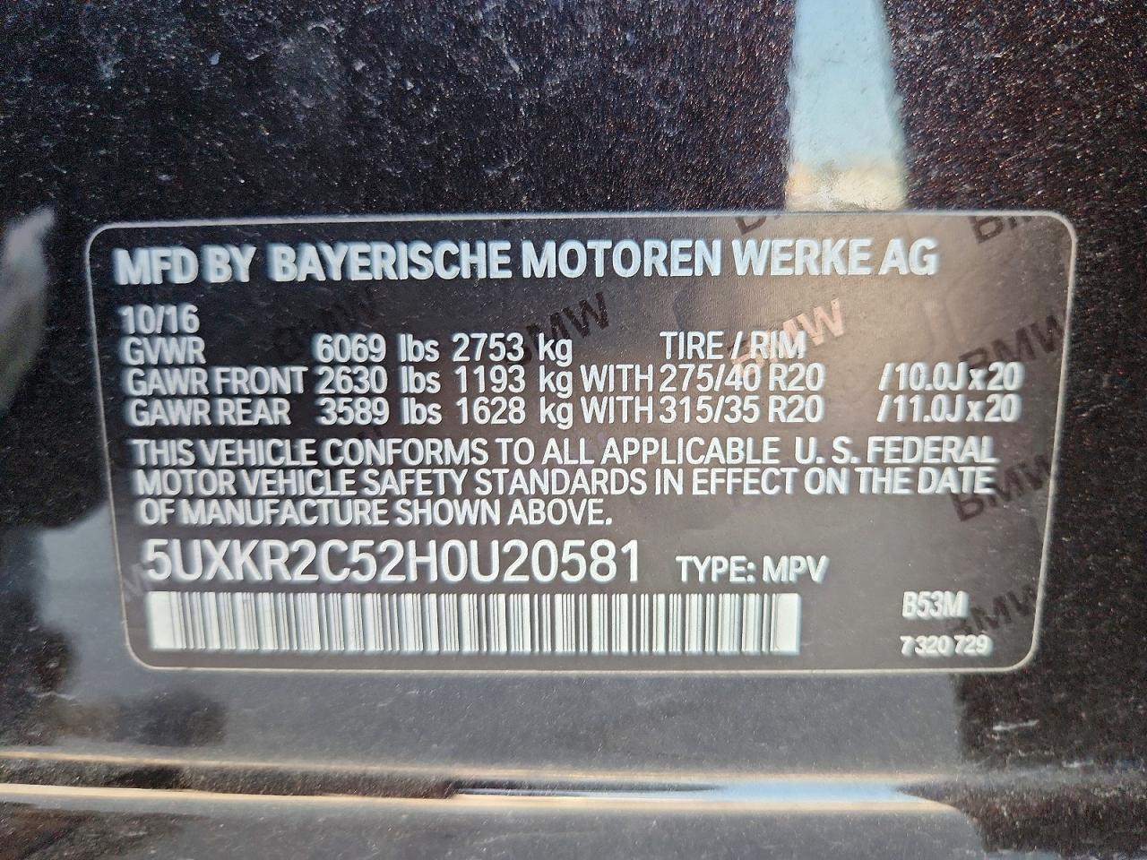 2017 BMW X5 Sdrive35I - zdjęcie 13