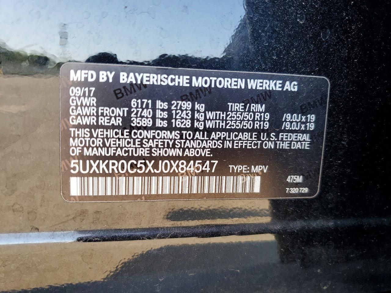 2018 BMW X5 xDrive35I - zdjęcie 14
