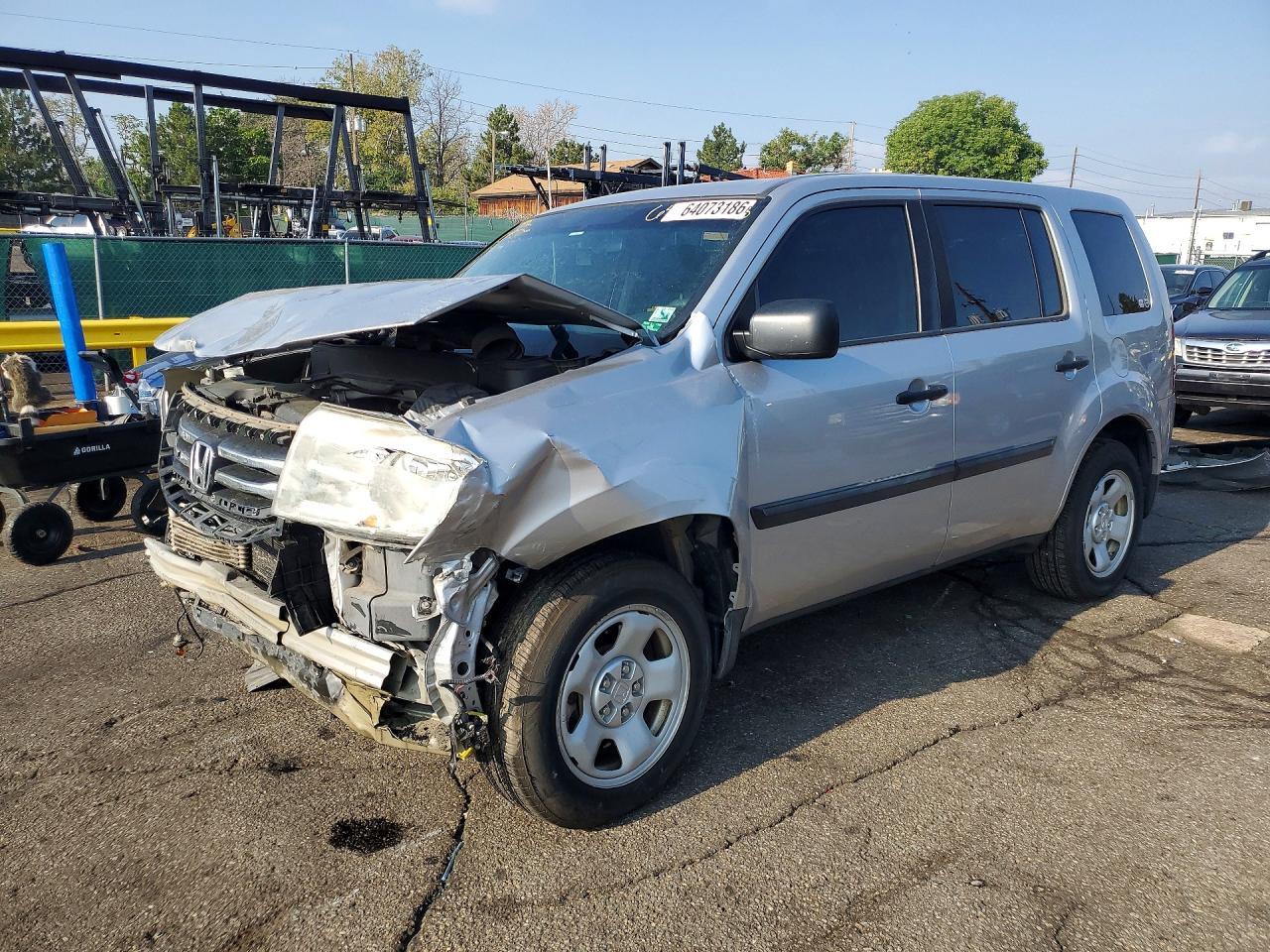 2015 Honda Pilot Lx - zdjęcie główne