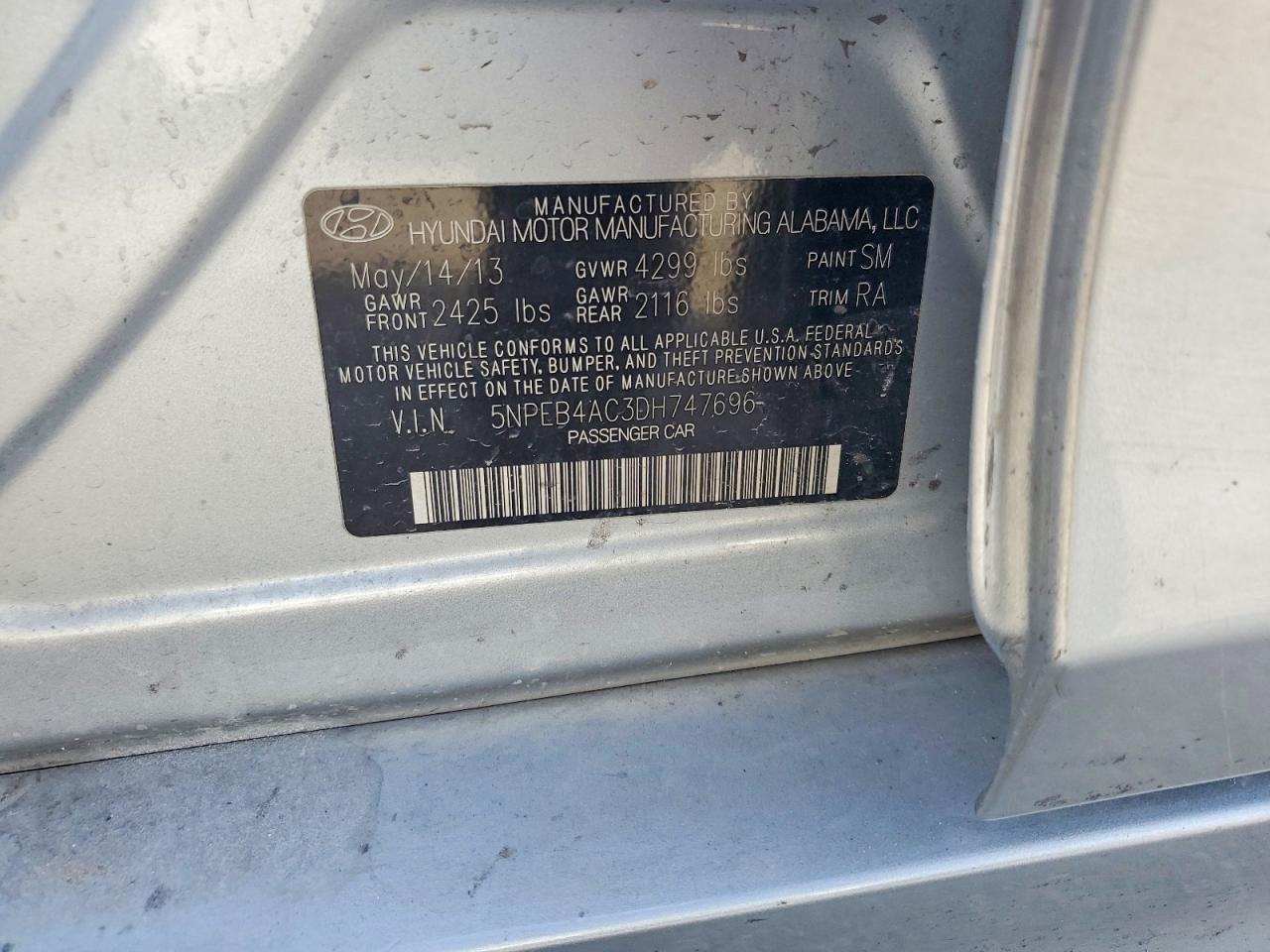 2013 Hyundai Sonata Gls - zdjęcie 12