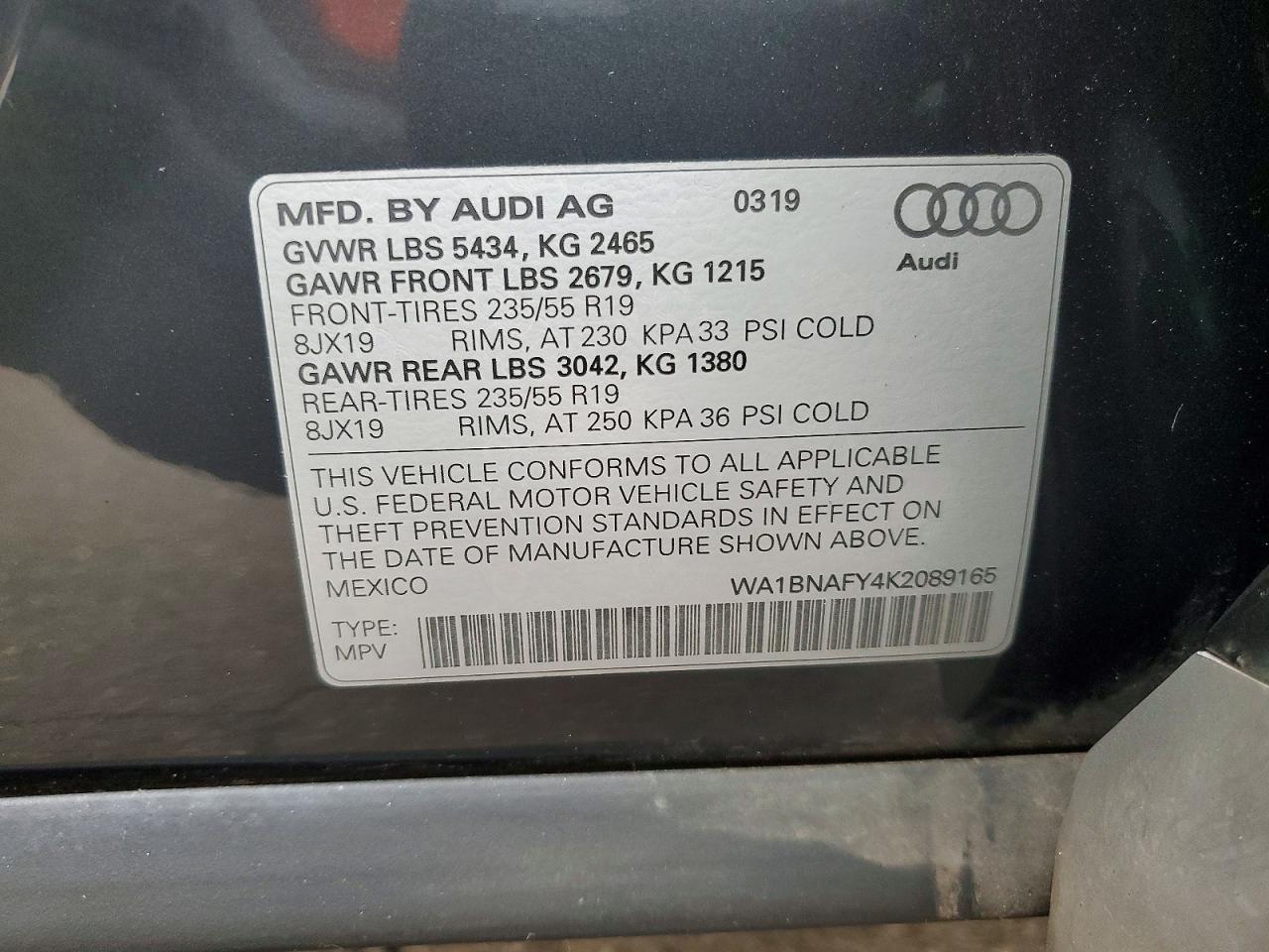 2019 Audi Q5 Premium Plus - zdjęcie 12