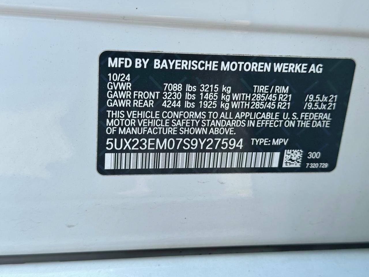 2025 BMW X7 xDrive40I - zdjęcie 15