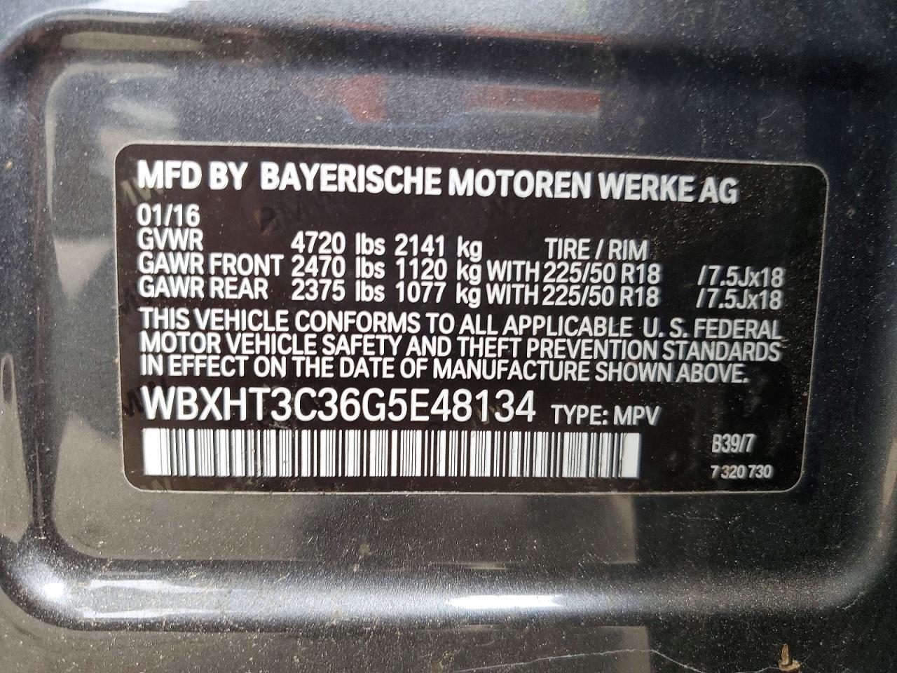 2016 BMW X1 xDrive28I - zdjęcie 14
