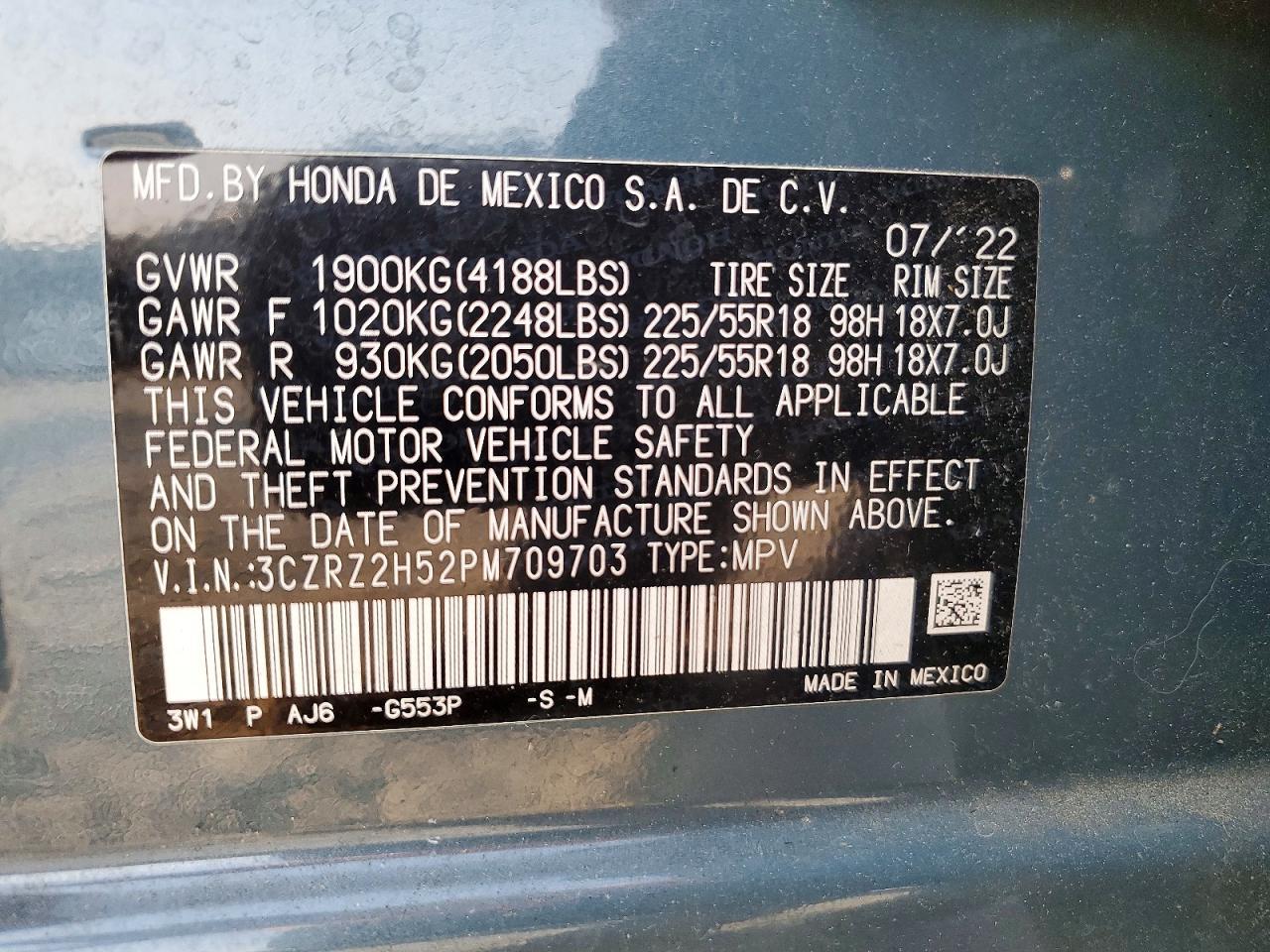 2023 Honda Hr-V Sport - zdjęcie 14