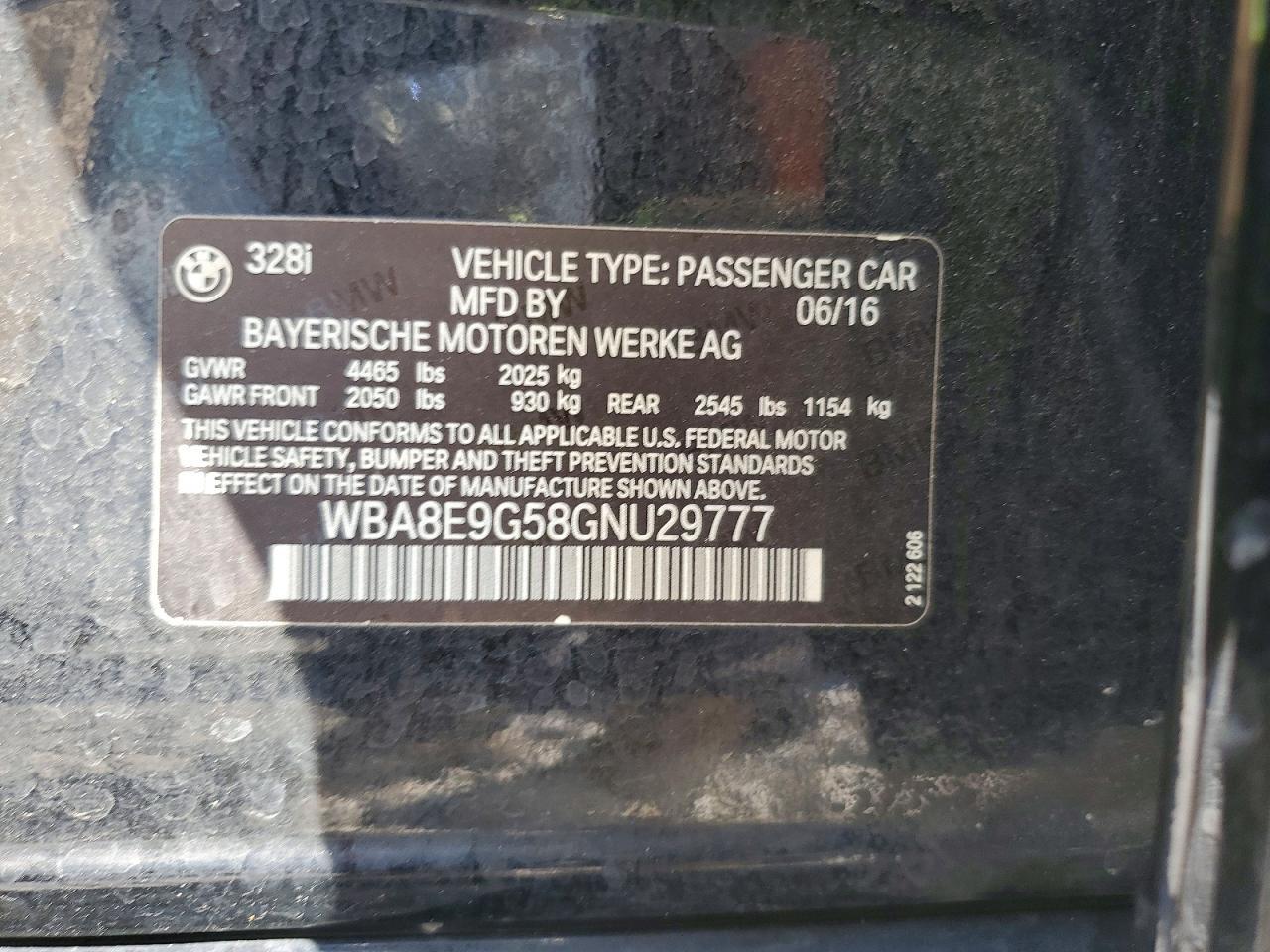 2016 BMW 328 I Sulev - zdjęcie 12