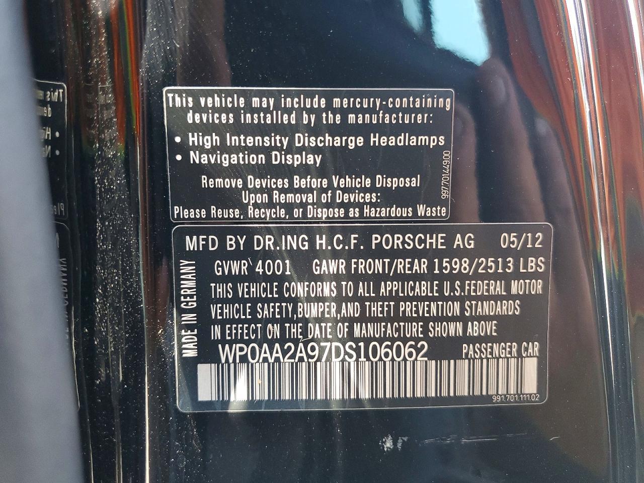 2013 Porsche 911 Carrera - zdjęcie 12
