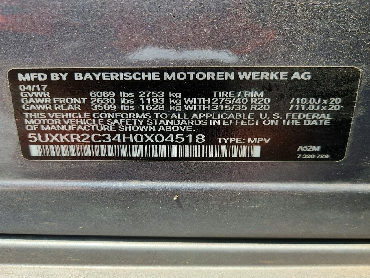 2017 BMW X5 Sdrive35I - zdjęcie 13
